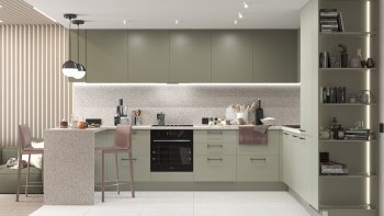 Тренды и новые цвета в дизайне современных кухонь в 2023 году в Чернореченском - chernorechenskij.mebel54.com | фото