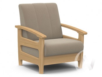 Кресло для отдыха Омега (бук лак/CATANIA LATTE) в Чернореченском - chernorechenskij.mebel54.com | фото
