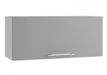 Норд ШВГ 800 Шкаф верхний горизонтальный (Софт даймонд/корпус Белый) в Чернореченском - chernorechenskij.mebel54.com | фото
