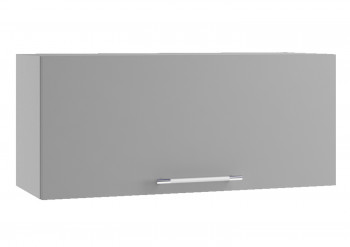 Ройс ПГ 800 Шкаф верхний горизонтальный (Графит софт/корпус Серый) в Чернореченском - chernorechenskij.mebel54.com | фото