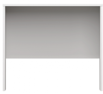 Стол письменный Кастор 800мм белый в Чернореченском - chernorechenskij.mebel54.com | фото